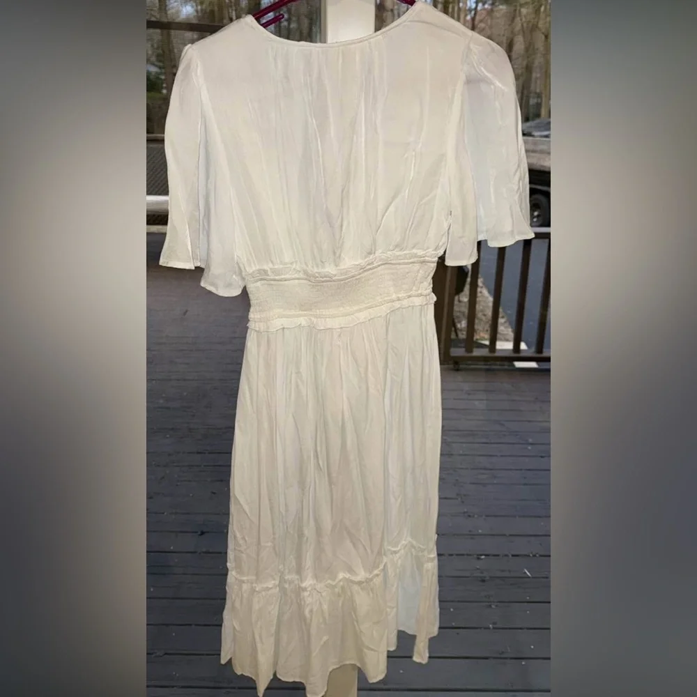 Women's White Dress Baltic Born - Picture 2 of 3